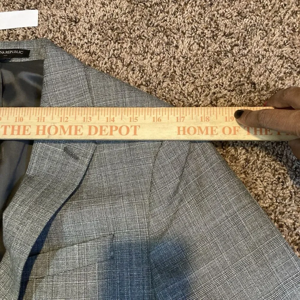 Banana Republic Men’s Slim Fit Poly Blend Blazer Regular Suit Jacket Sz 40 R